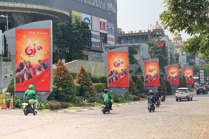 Showcase media luar ruang Inti Vision