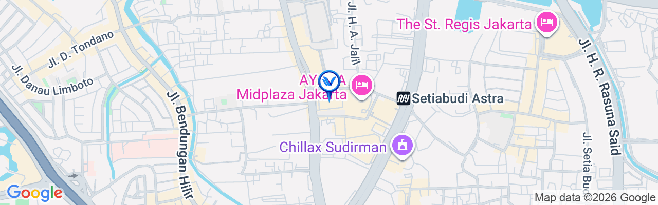 Peta Lokasi Kantor Pusat IVI - Citylofts Sudirman, Jakarta Pusat