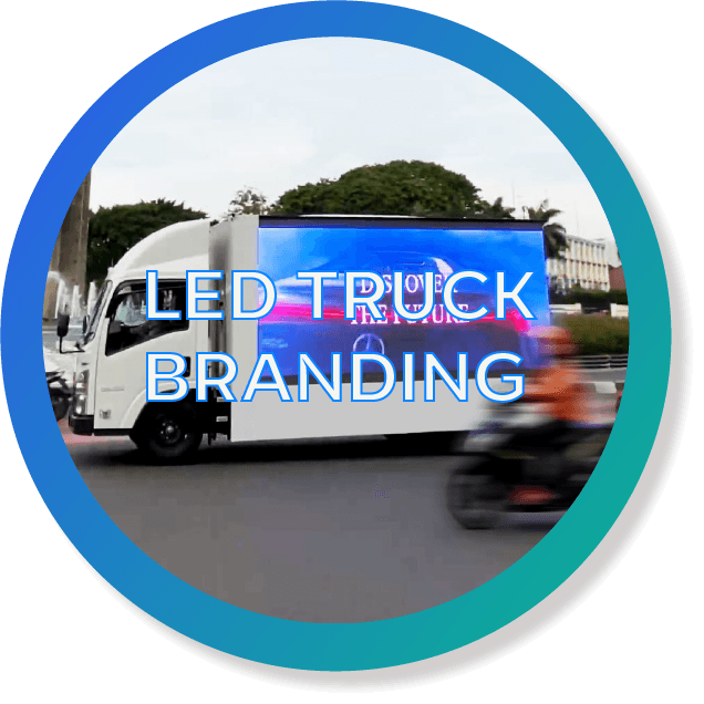 LED Truck Branding